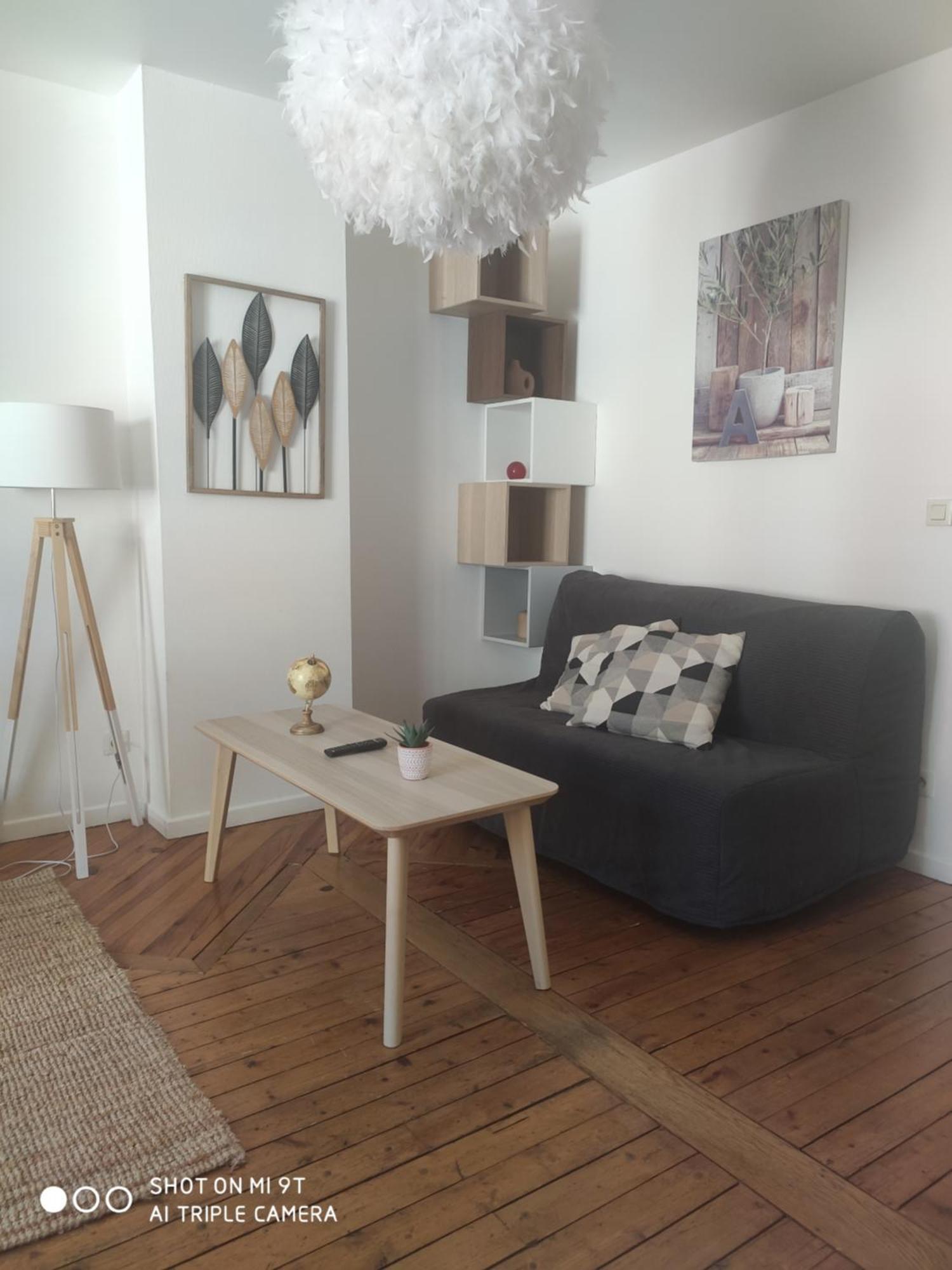 Chaleureux T2 Au Style Vintage - Rue Gratuite Lejlighed Amiens Eksteriør billede