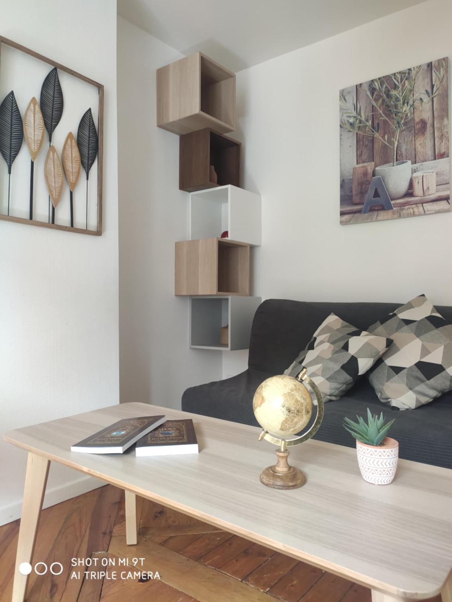 Chaleureux T2 Au Style Vintage - Rue Gratuite Lejlighed Amiens Eksteriør billede
